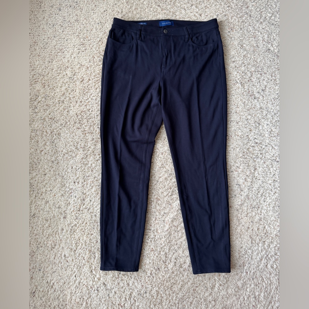 Talbots Navy Jegging